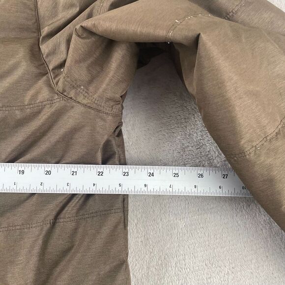 prAna Miro Puffer Jacket Men Large Acorn DWR Full Zip Pockets Quilted Outdoors - Picture 8 of 11